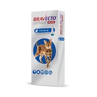 Bravecto Plus Antipulgas para Gatos Spot-on 250 MG 2.8 - 6.25 Kg